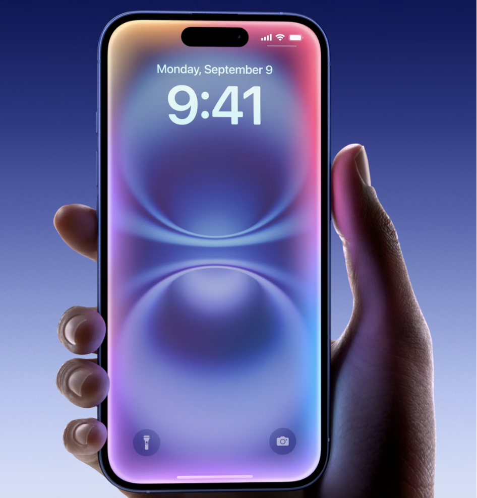 Apple iPhone 16 Full Screen