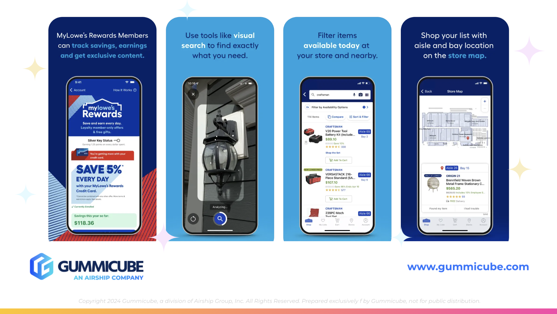 Lowe's iOS Screenshots