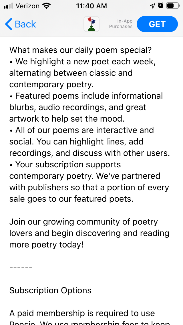 App Store Description