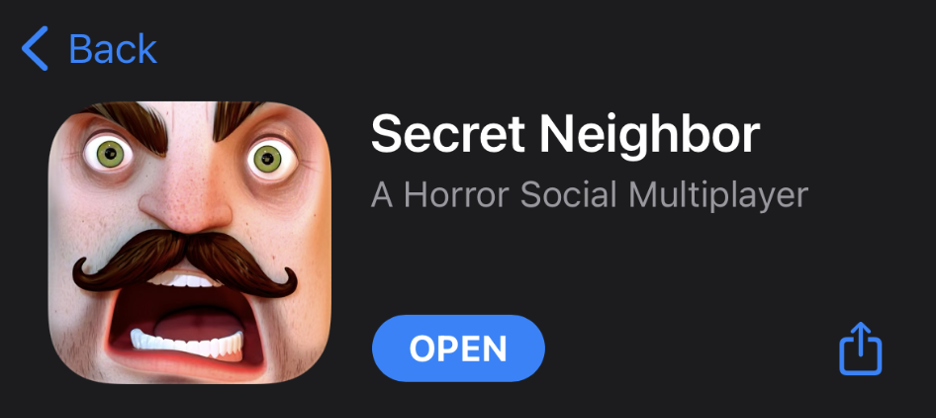 iOS App Store Title & Subtitle - Secret Neighbor iOS App Store Title & Subtitle - Secret Neighbor