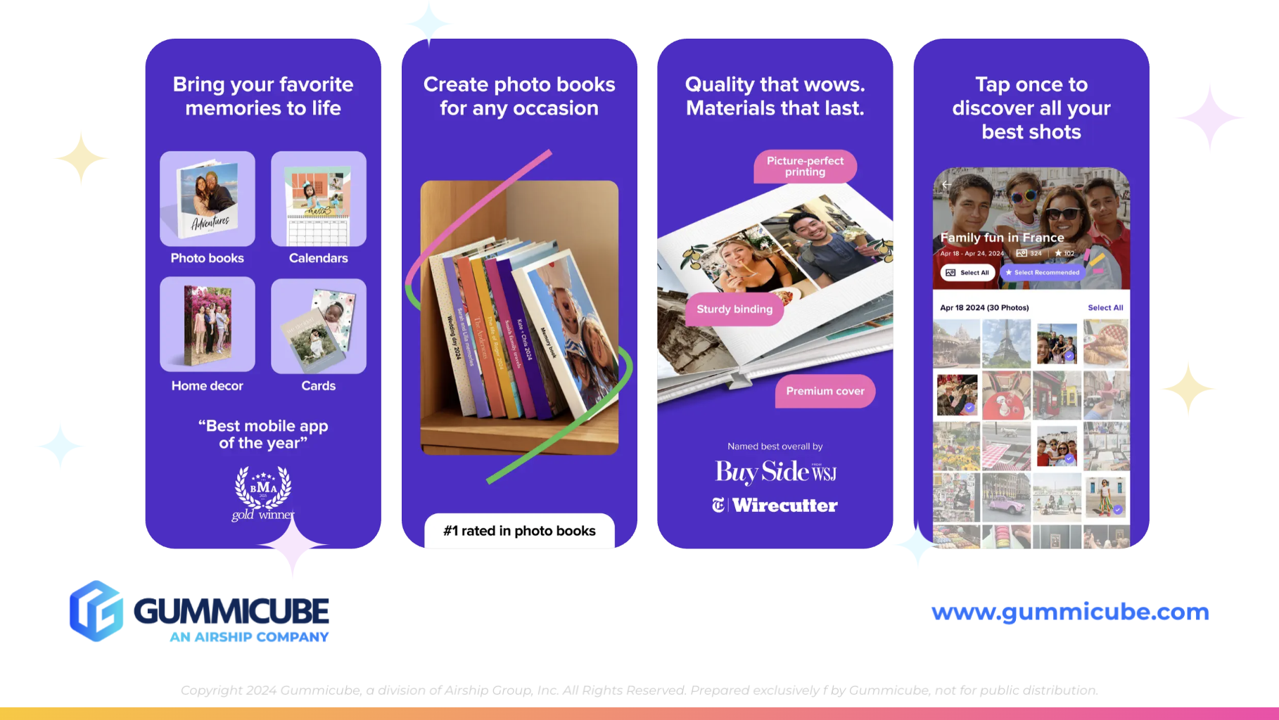 Mixbook iOS Screenshots