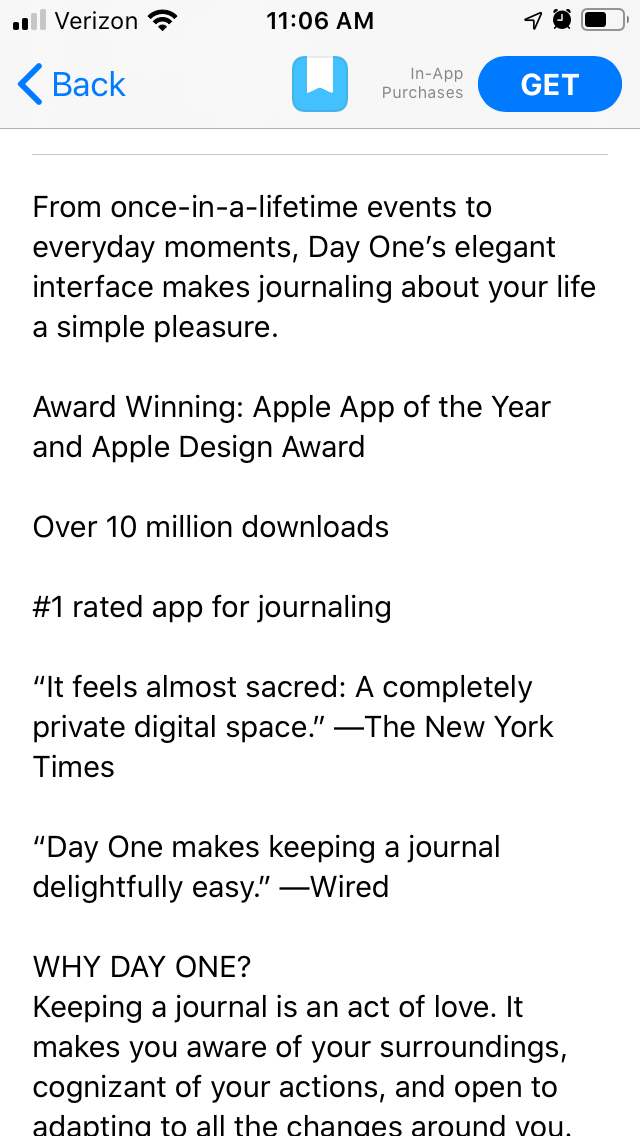 App Store Description