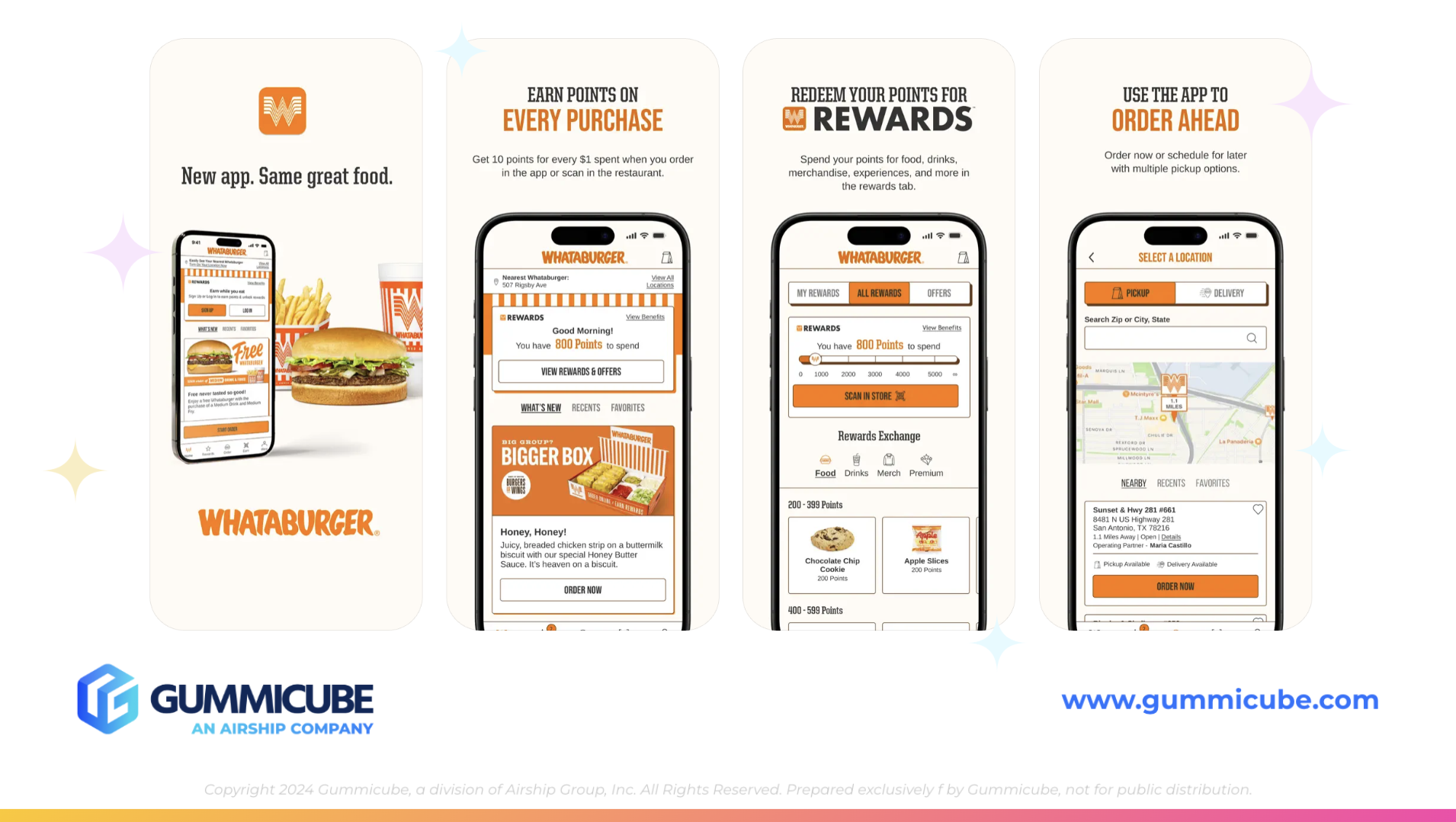 Whataburger Apple App Store Screenshots