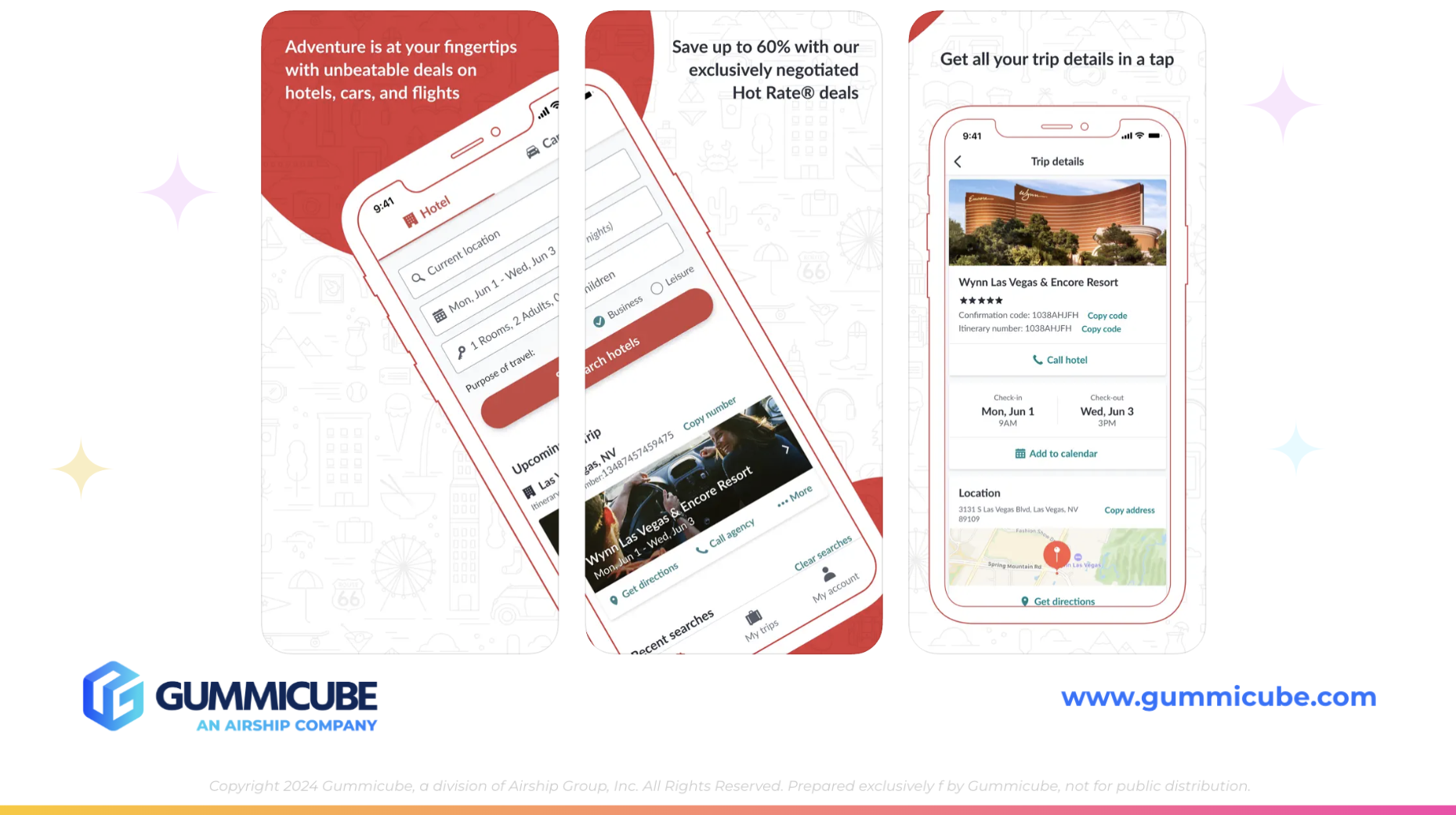 Hotwire's iOS Screenshots