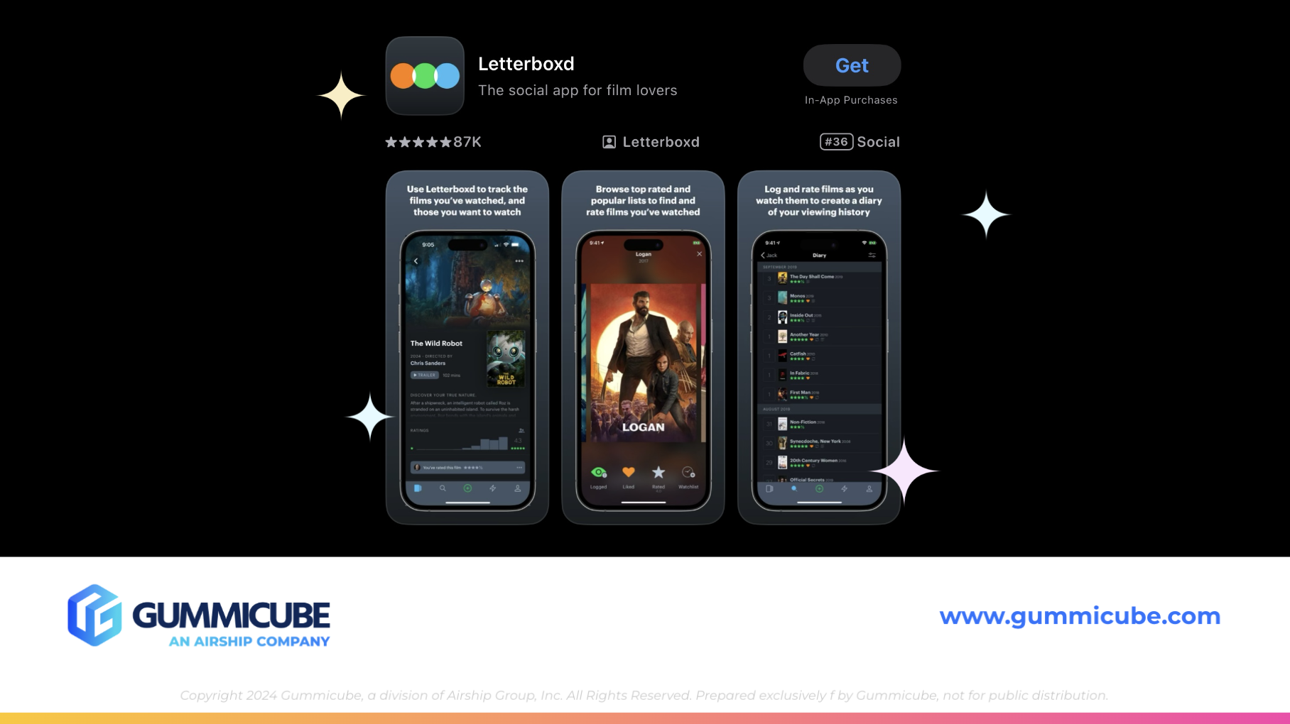 Letterboxd Organic Search iOS Screenshot