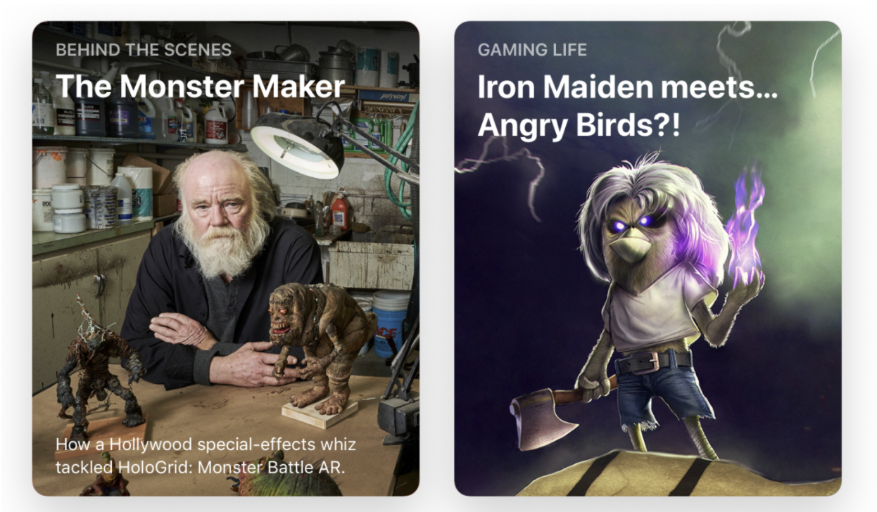 Apple's example feature artwork