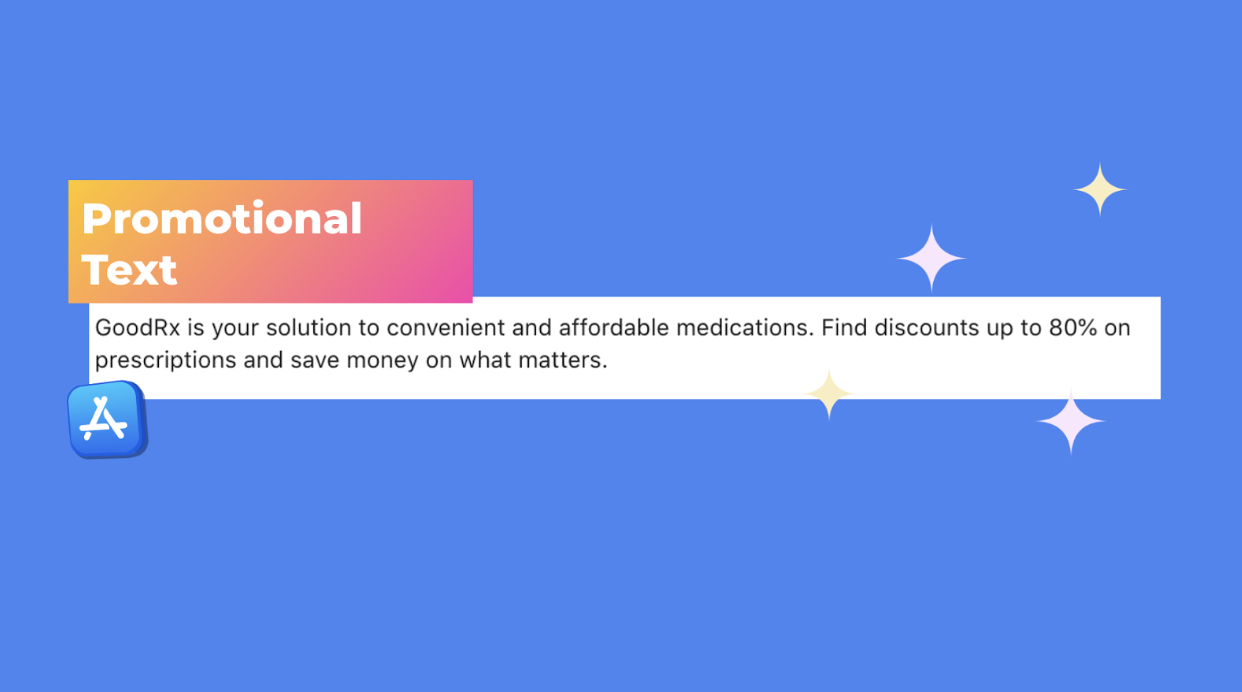 ios app promotional text