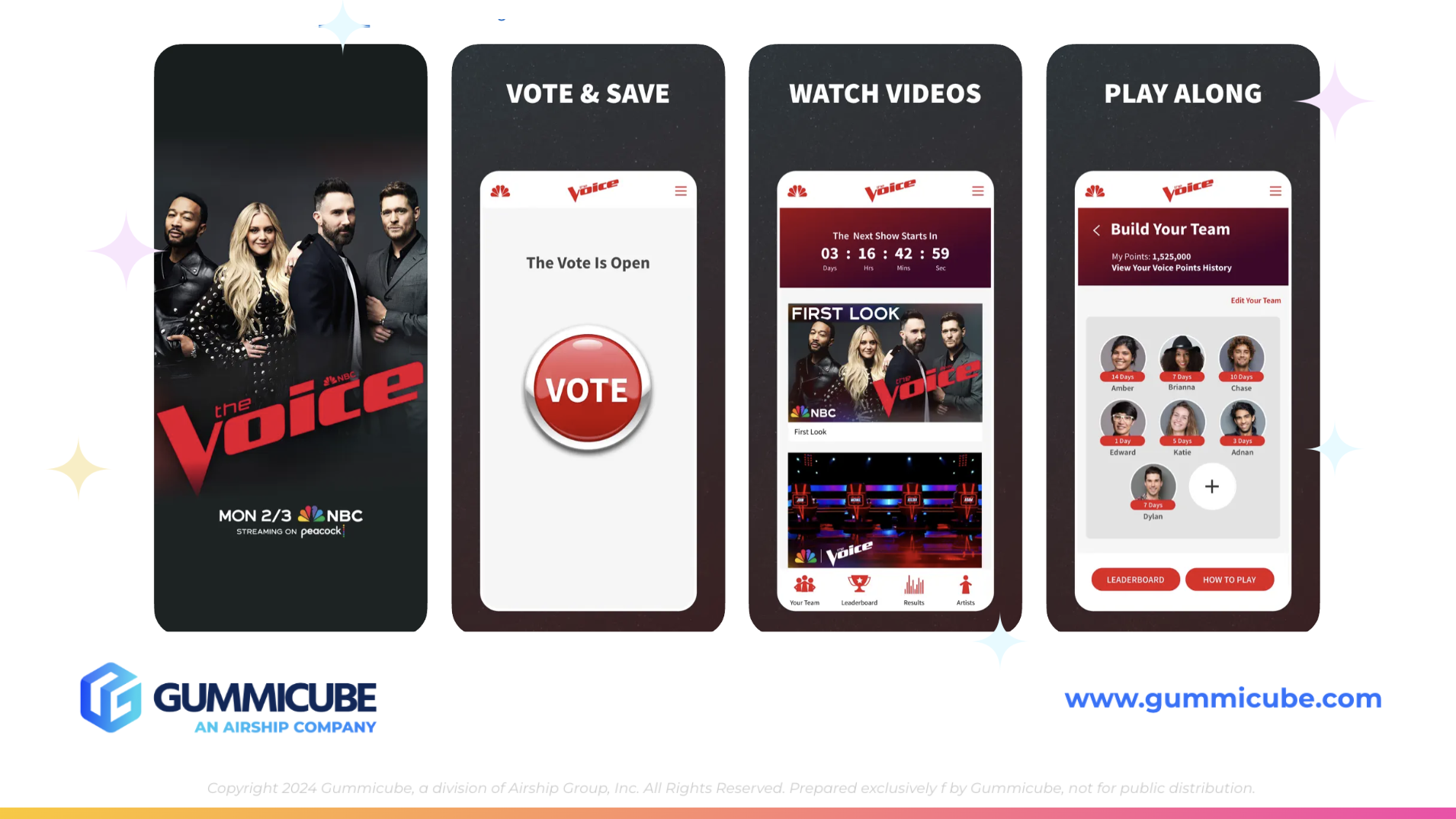 The Voice iOS Screenshots