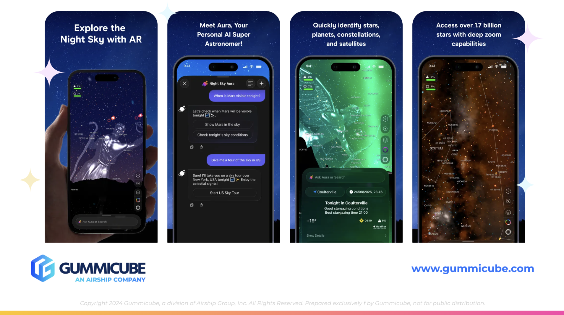 Night Sky iOS Screenshots