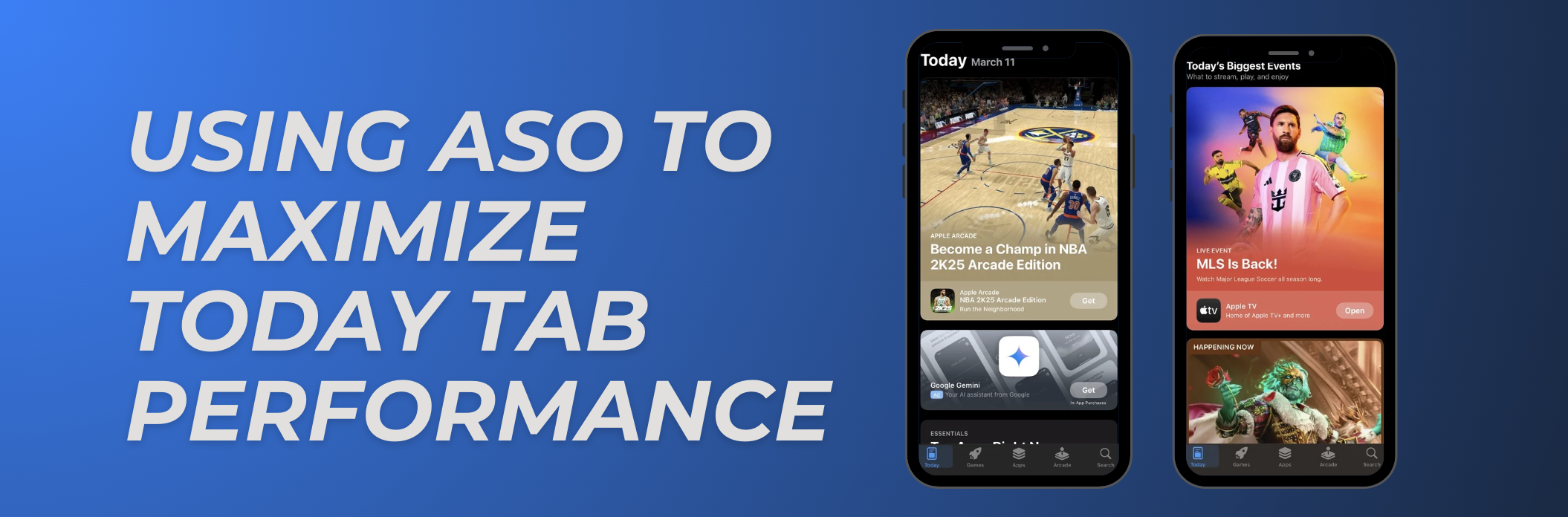 Using ASO to Maximize Today Tab Performance