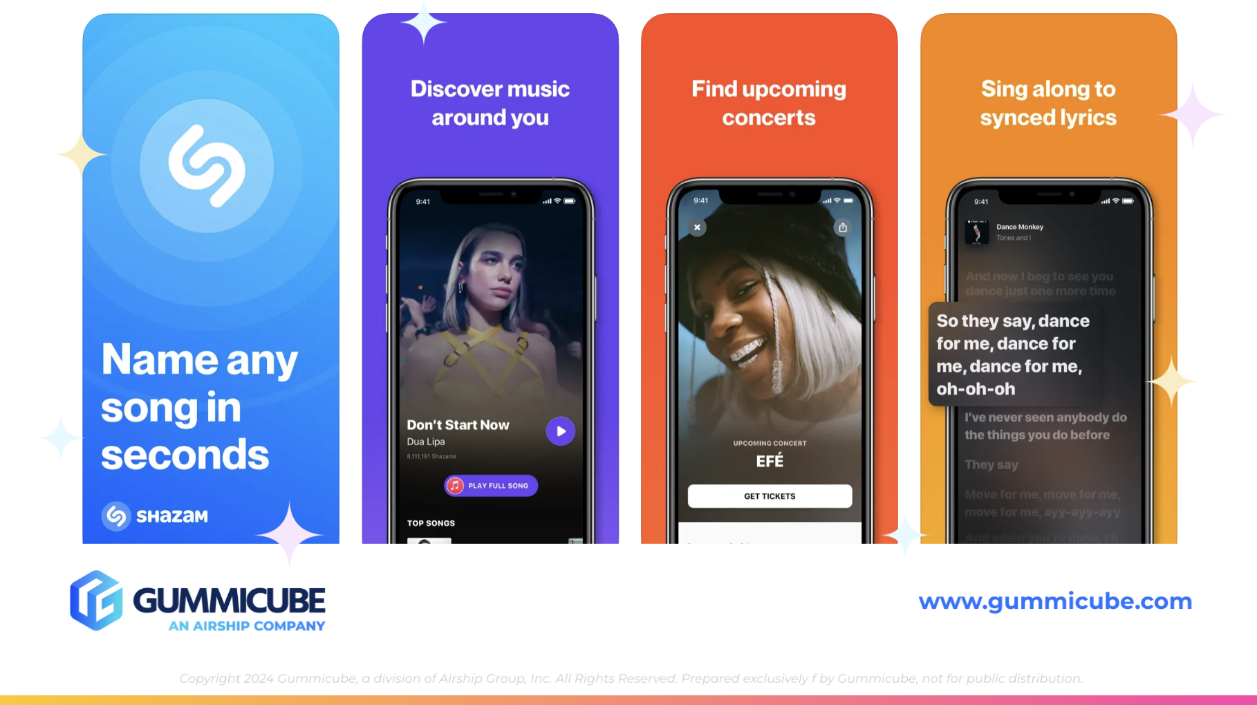 Shazam iOS Screenshots