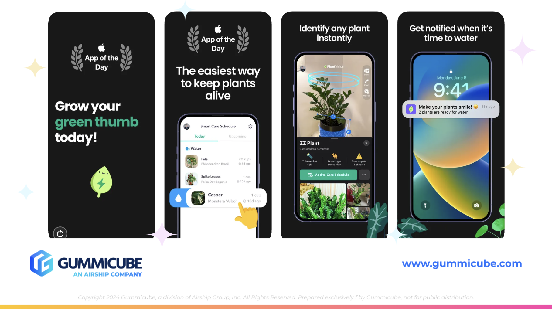 Greg: Plant Identifier iOS Screenshots
