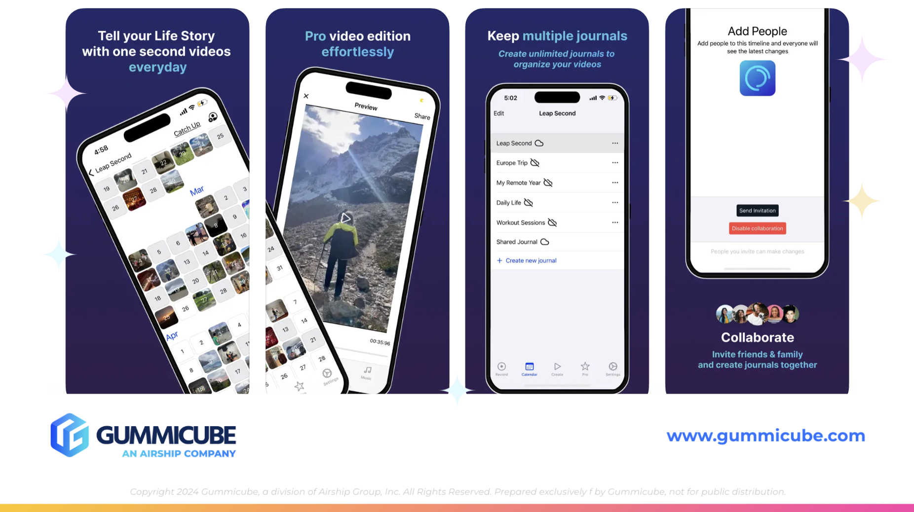Leap Second's iOS Screenshots