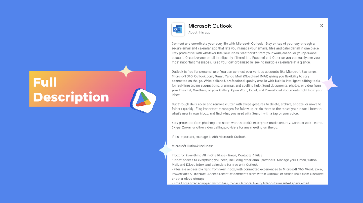 Google Play Description