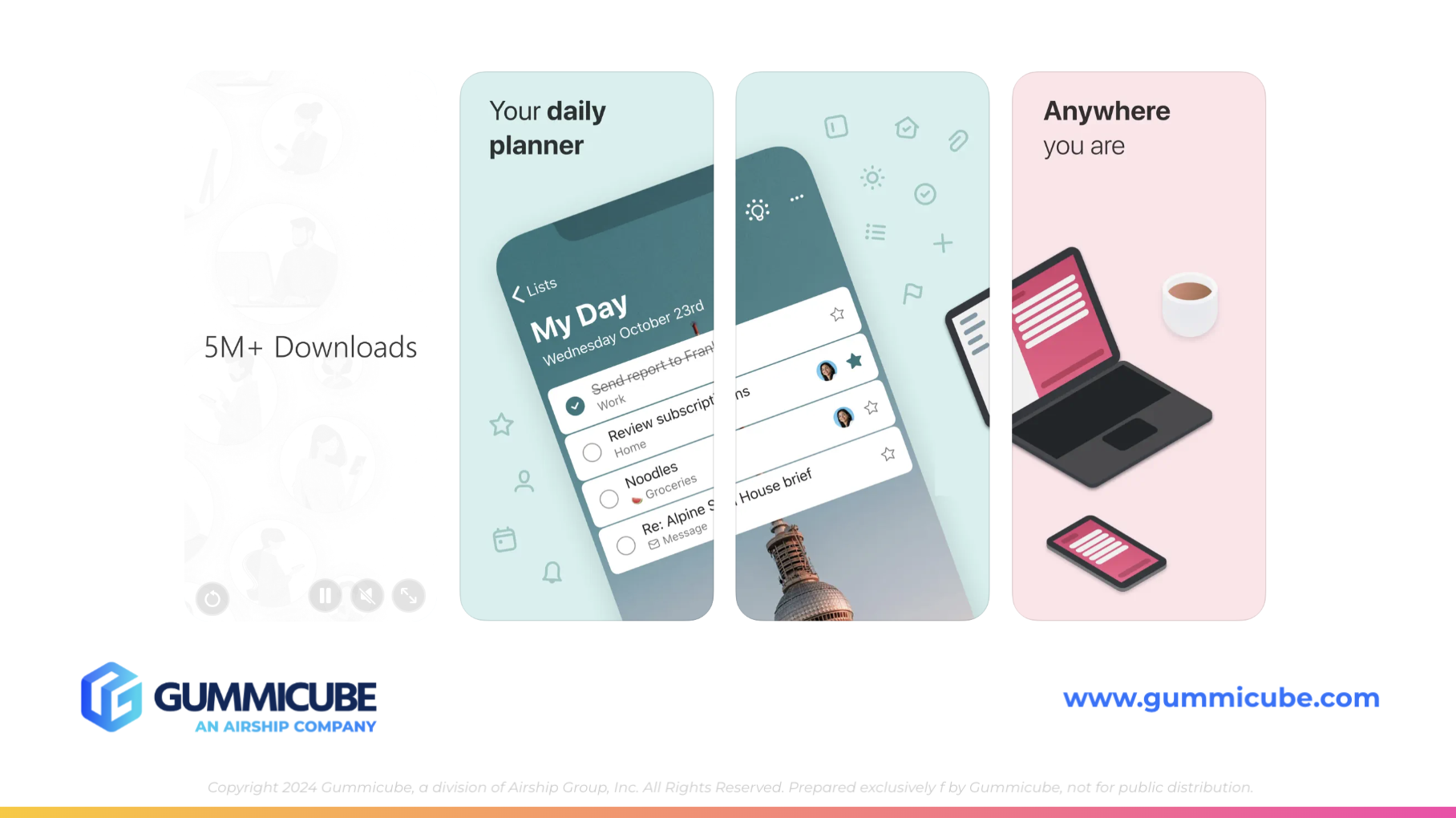 Microsoft To-Do iOS App Screenshots