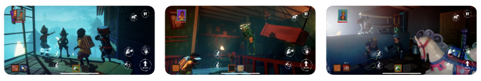 App Store Screenshots - Secret Neighbor - Second Set of 3 App Store Screenshots - Secret Neighbor - Second Set of 3