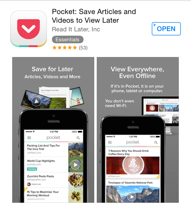 left App Store Search Results