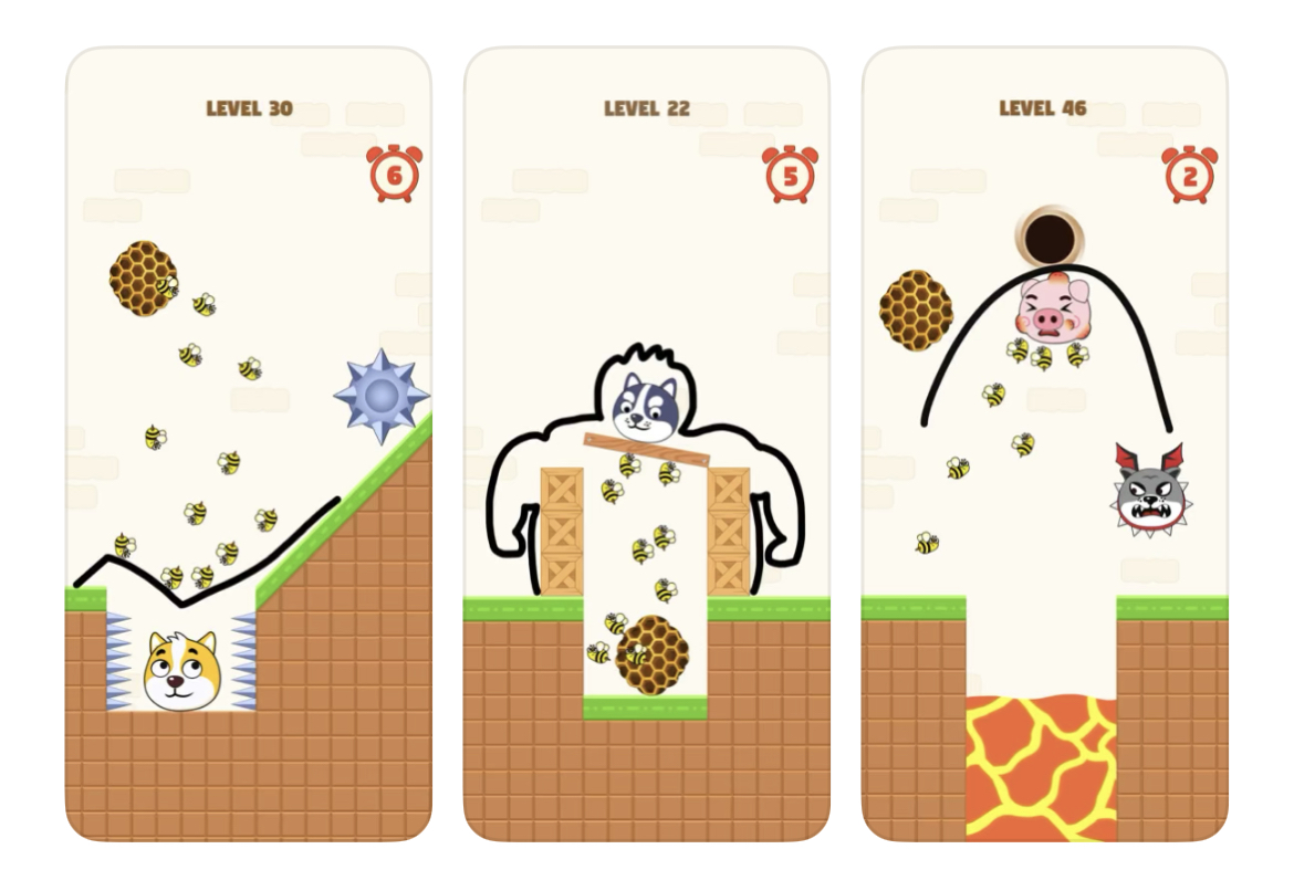 save the dog apple app store screenshots