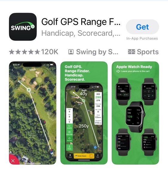 SwingU iOS Store search result Image of SwingU iOS Store search result