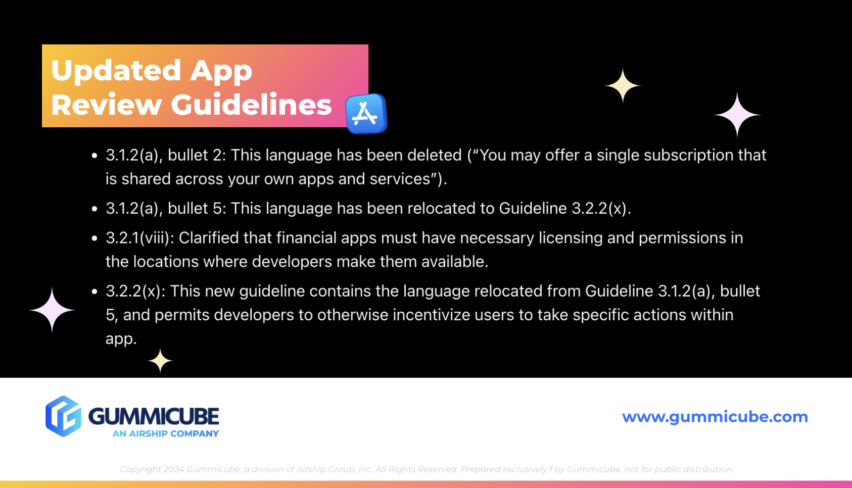 Updated Apple App Review Guidelines