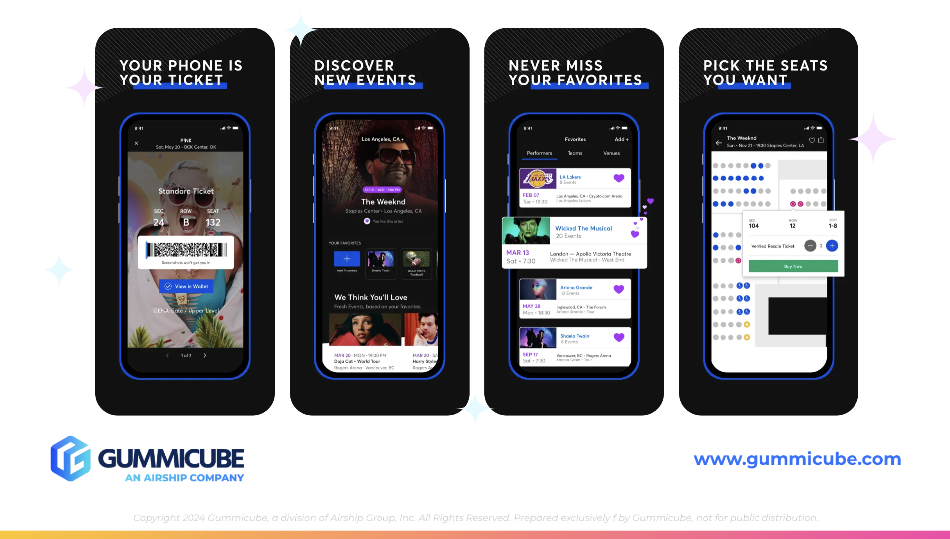 Ticketmaster iOS Screenshots