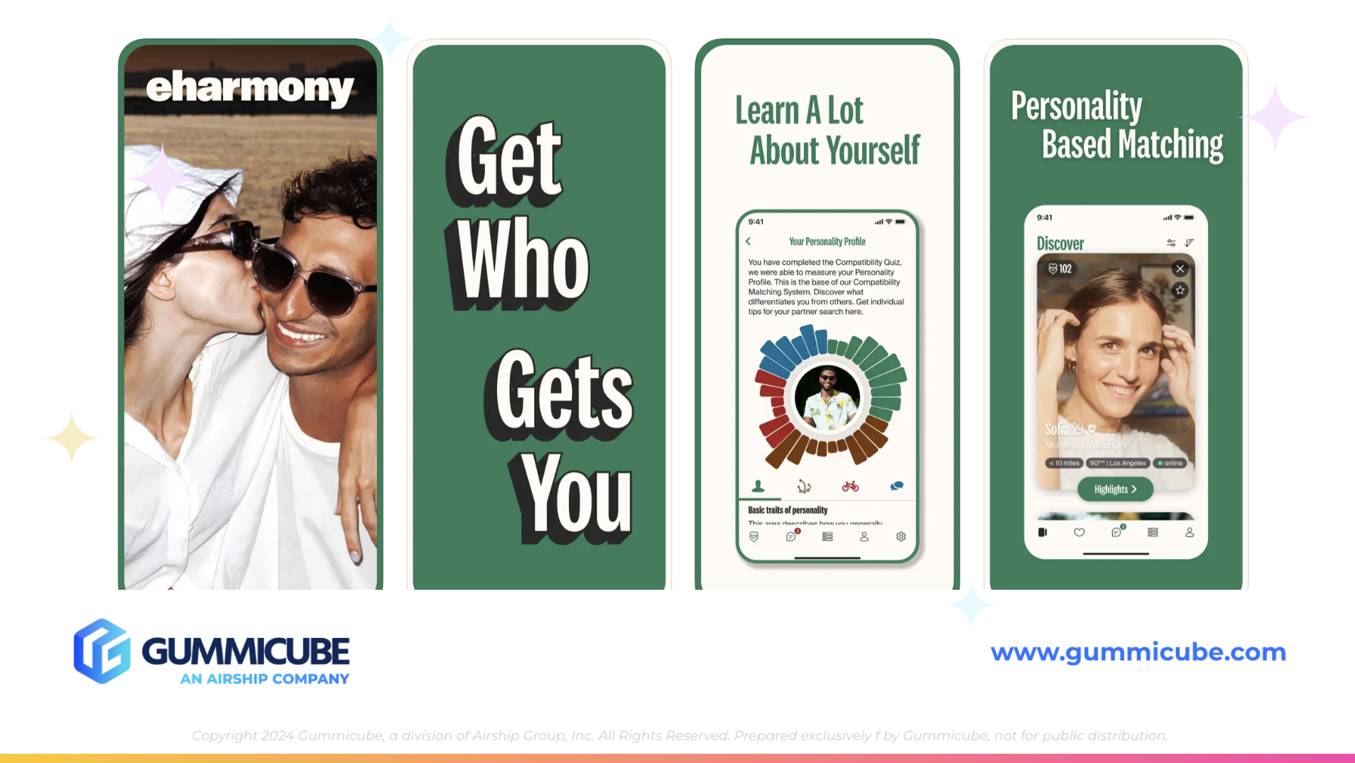 Eharmony iOS Screenshots