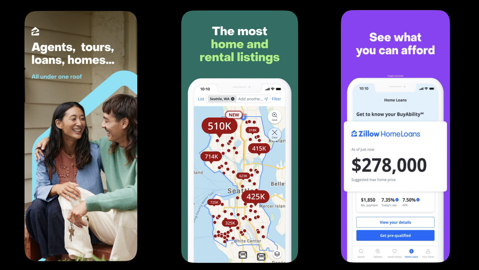 Zillow iOS Screenshots