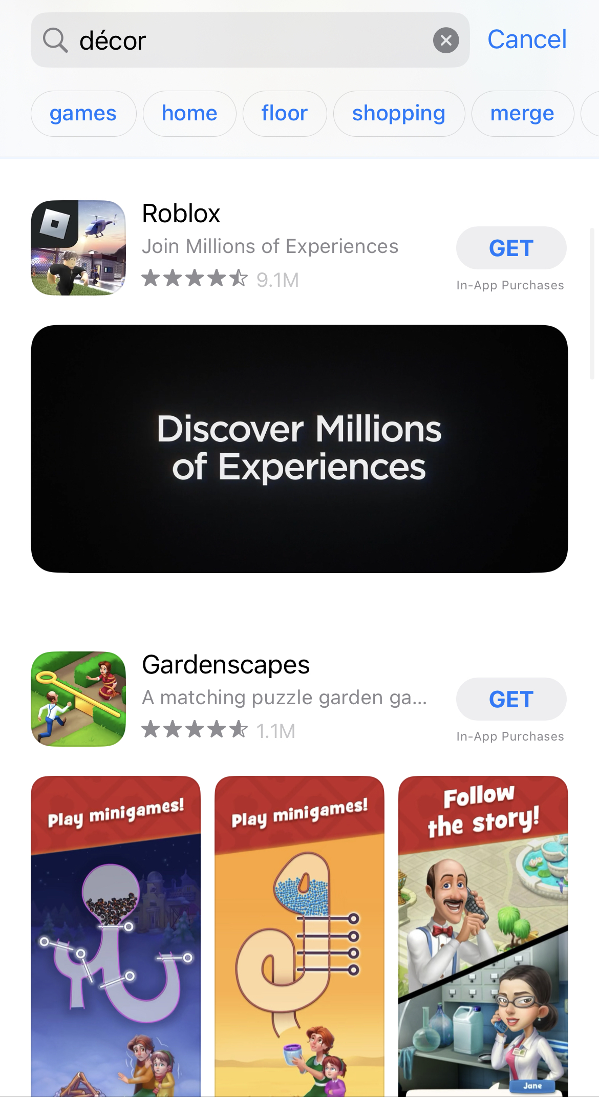 App Store Search Results for Decor decor app store search results