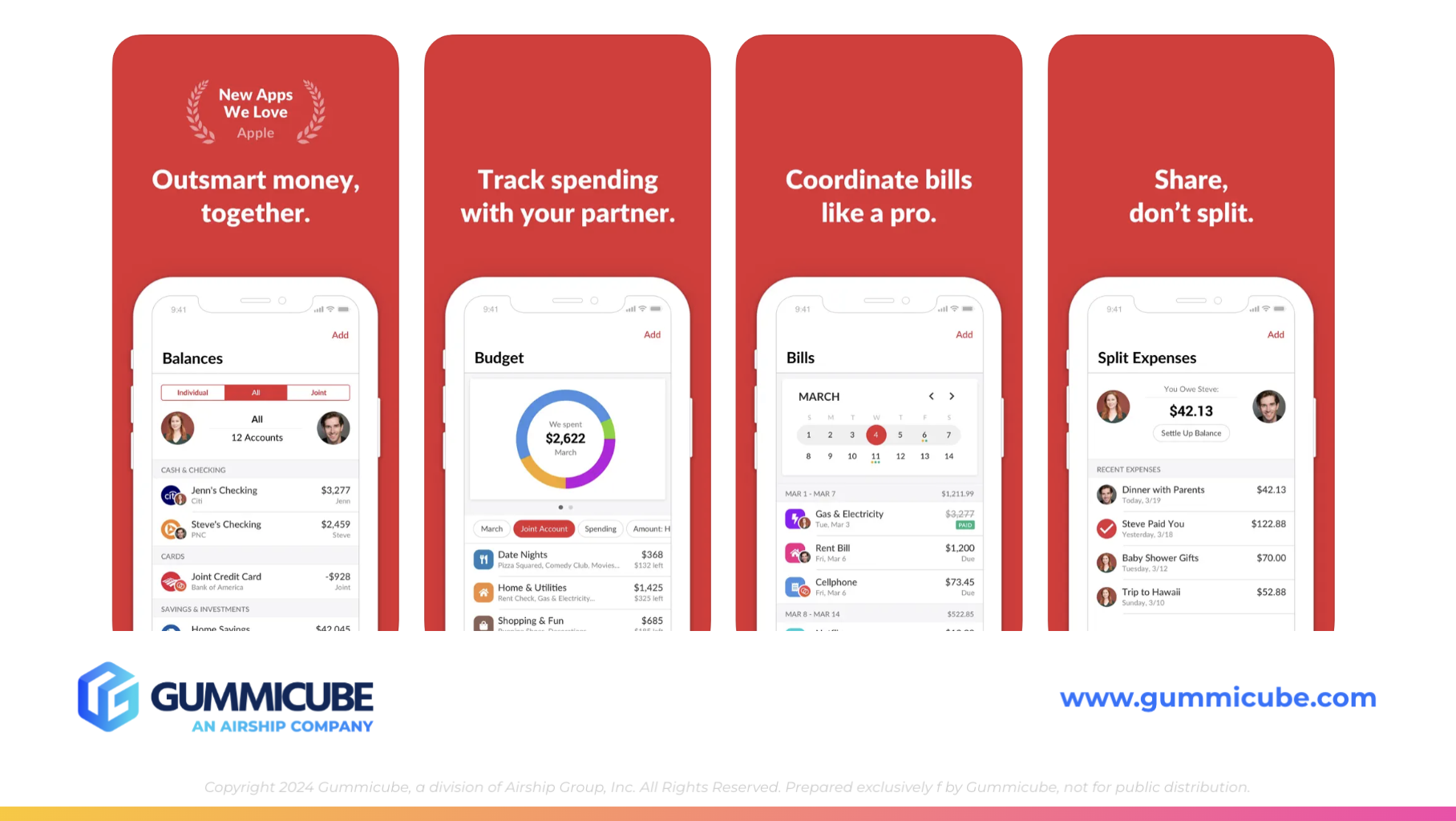 Honeydue iOS App Screenshots