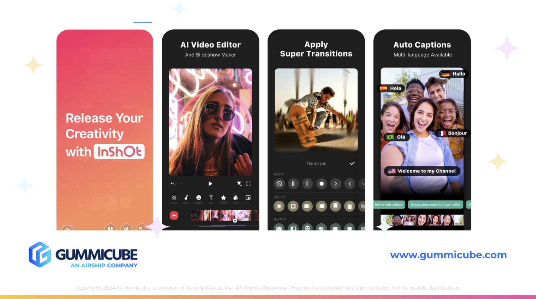 InShot iOS App Screenshots