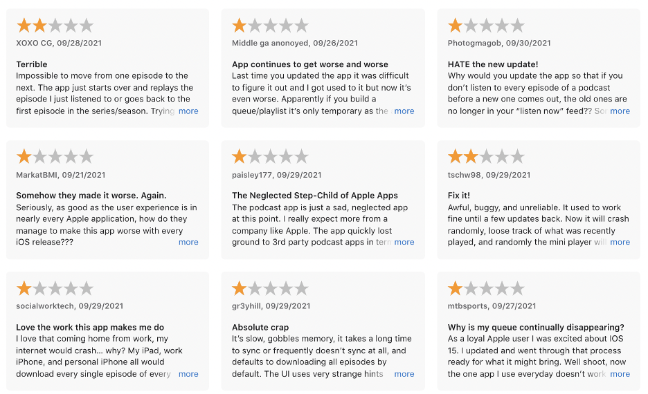 Apple Podcasts App Reviews Apple Podcasts App Reviews