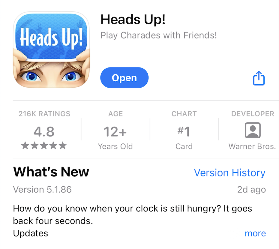 Heads Up App Store Optimization
