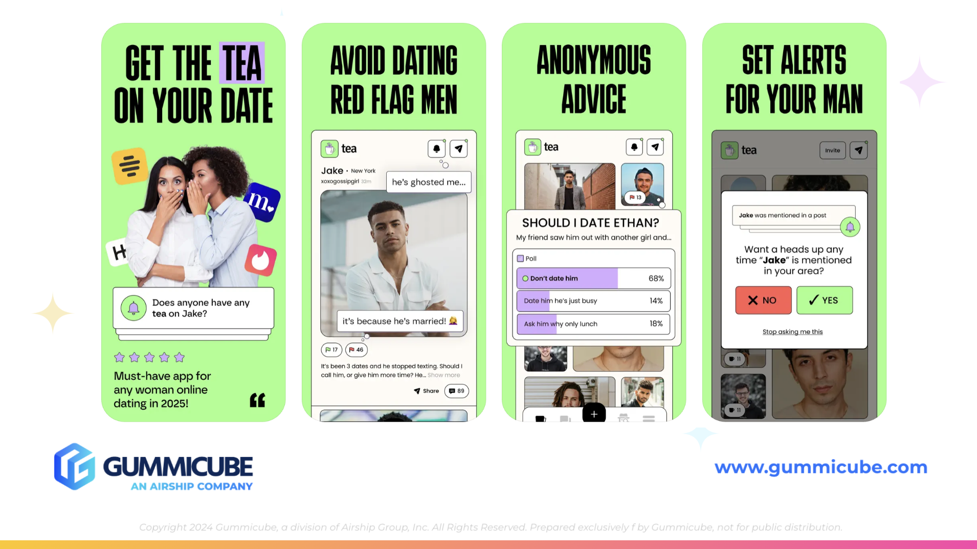 Tea Dating iOS Screenshots