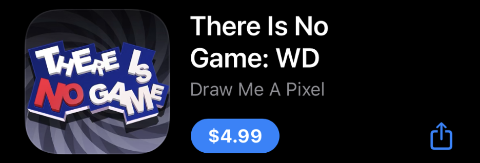 App Store Metadata "There is no game" iOS App store Title and Subtitle
