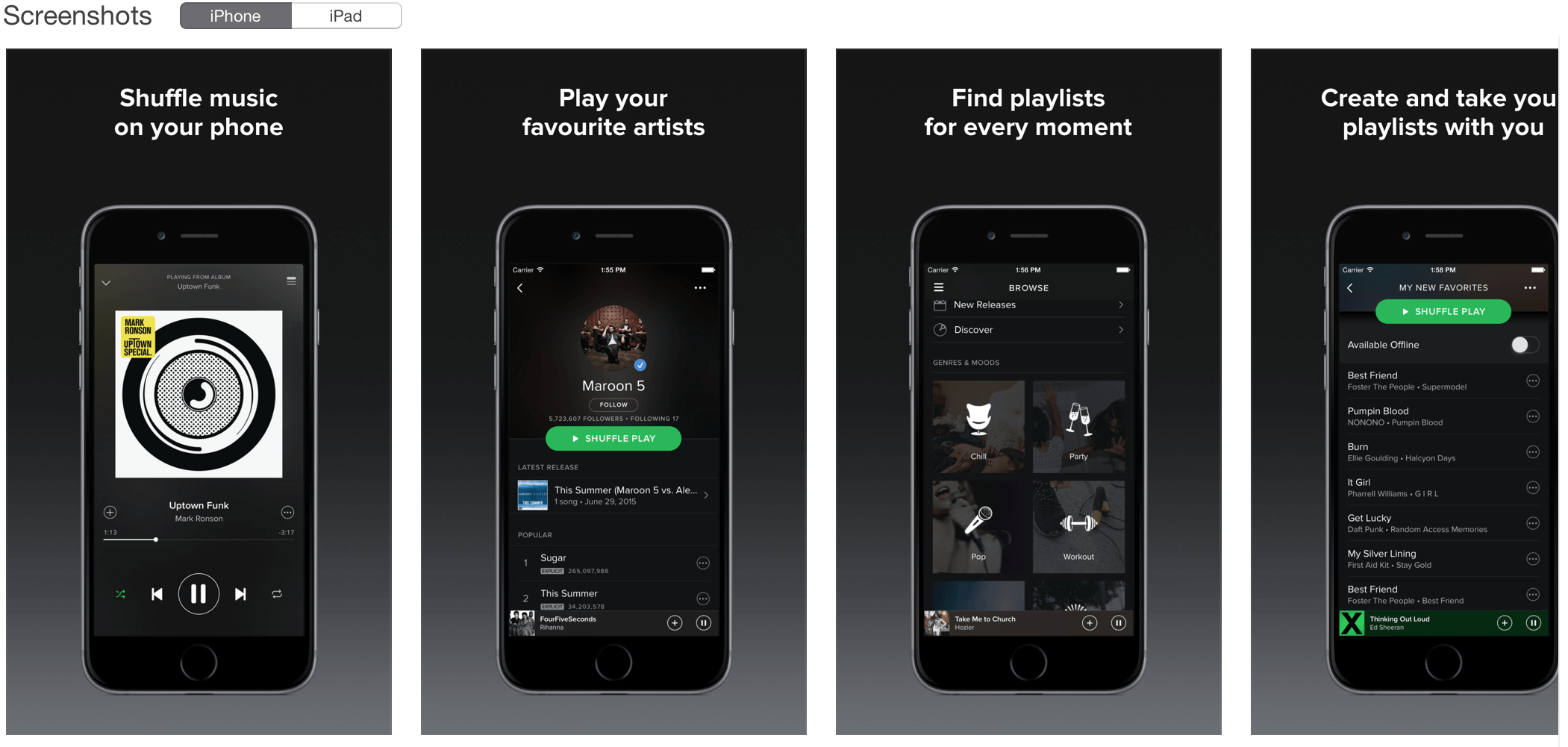 spotify-screenshots