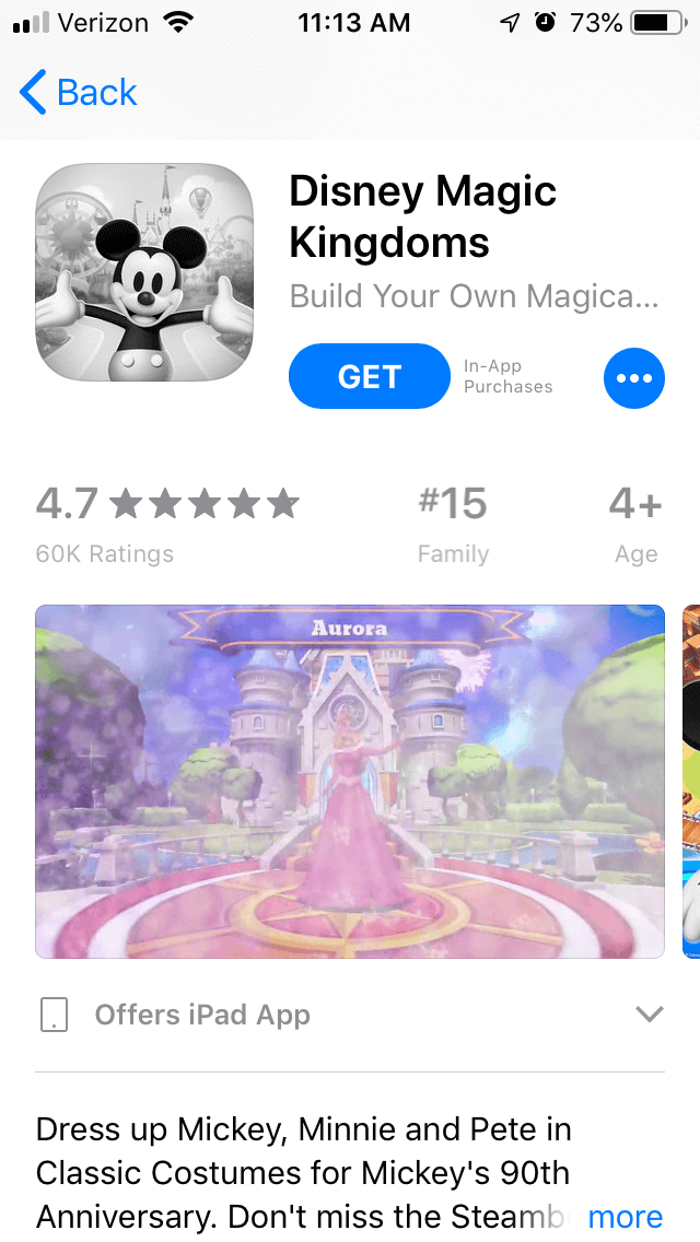 Disney iOS
