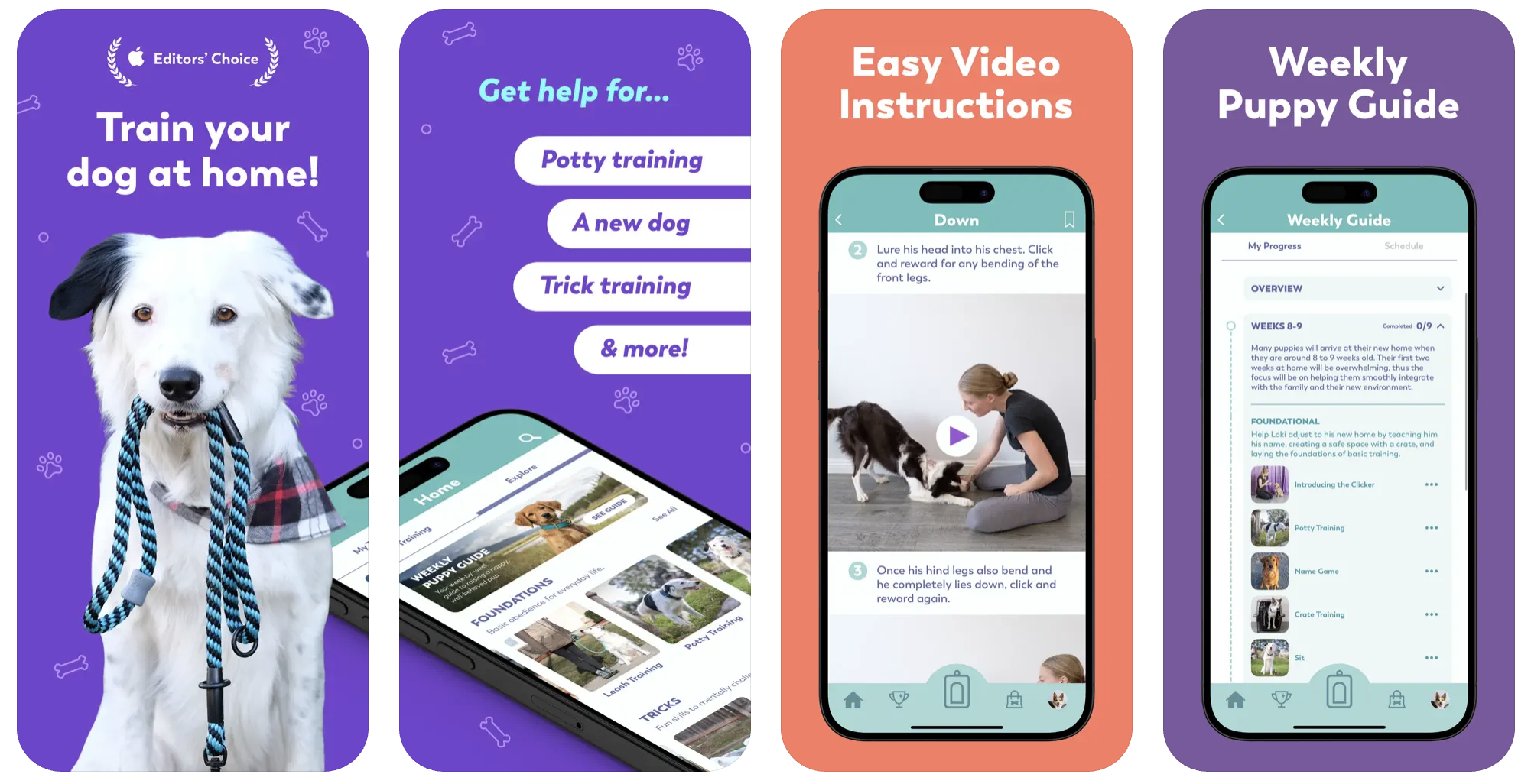 Puppr iOS Screenshots